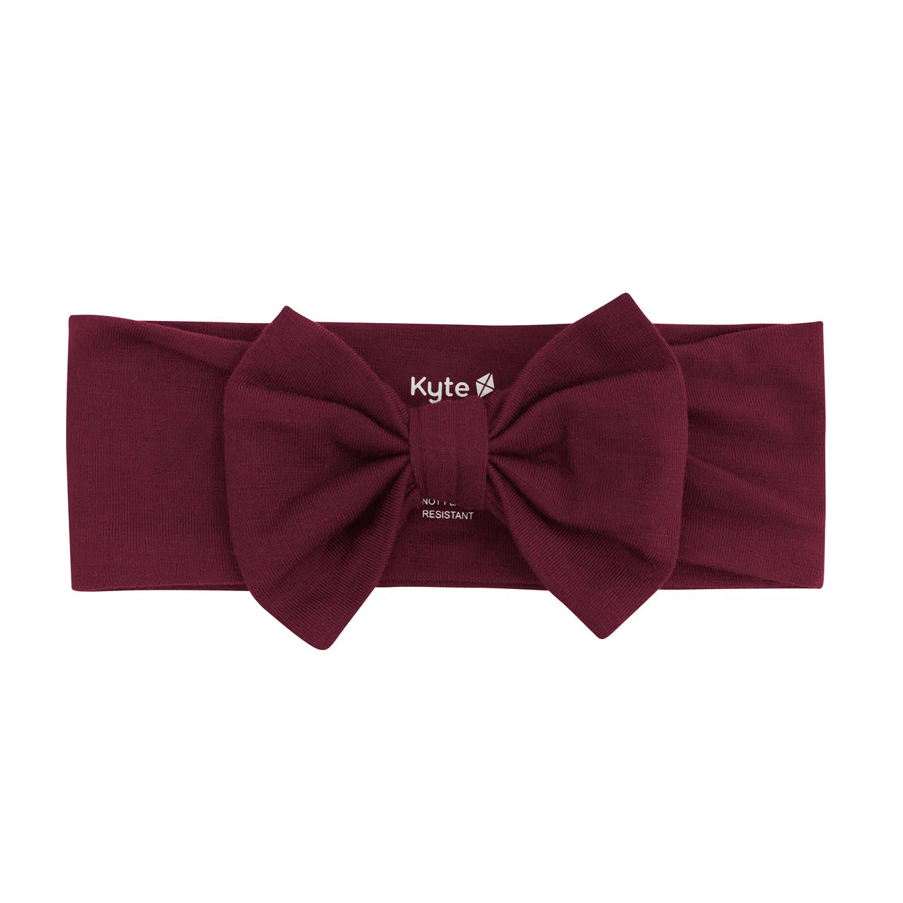 Kyte Baby Bow Headband in Burgundy