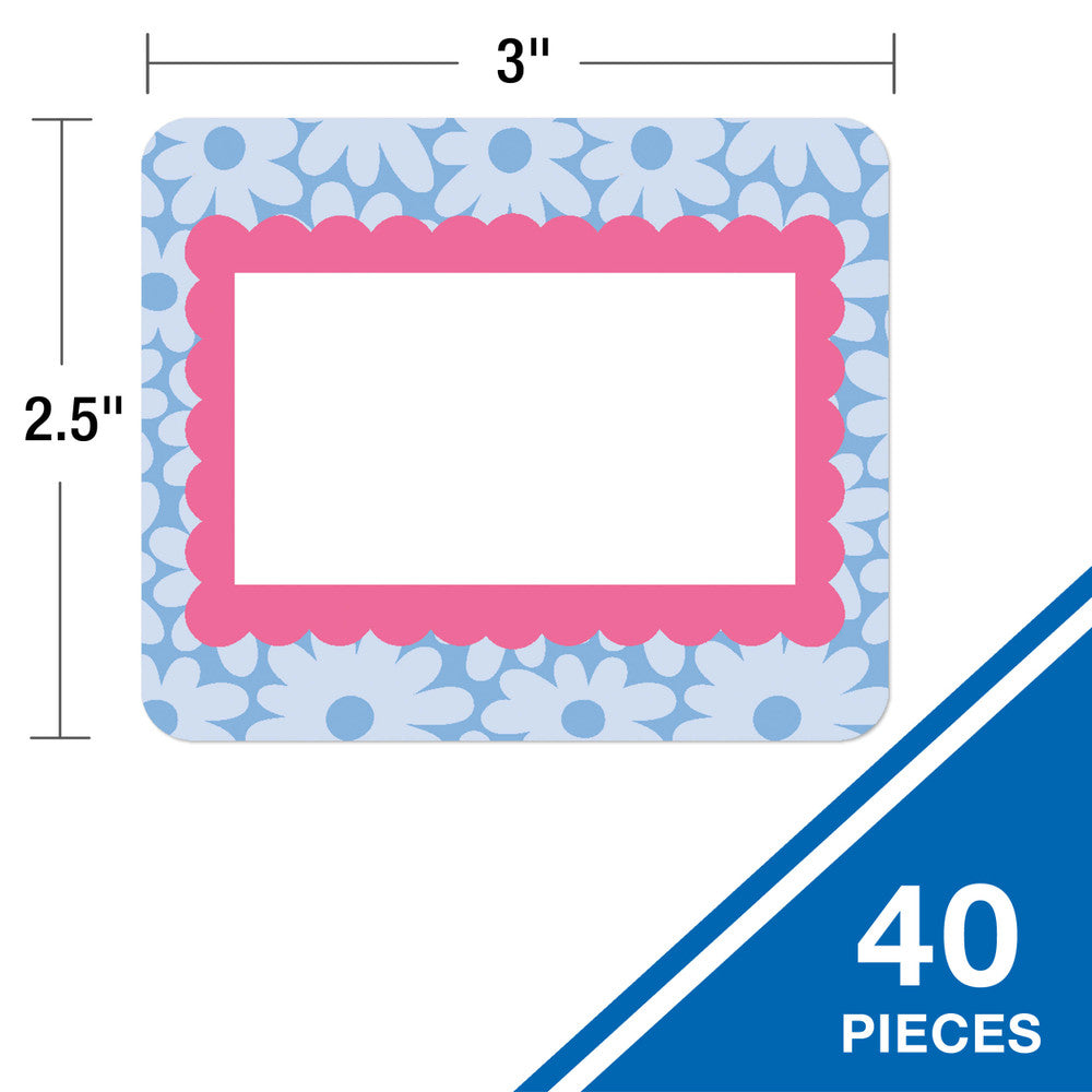 Retro Remix Name Tags