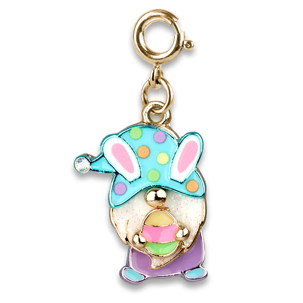 CHARM IT! Gold Easter Gnome Charm