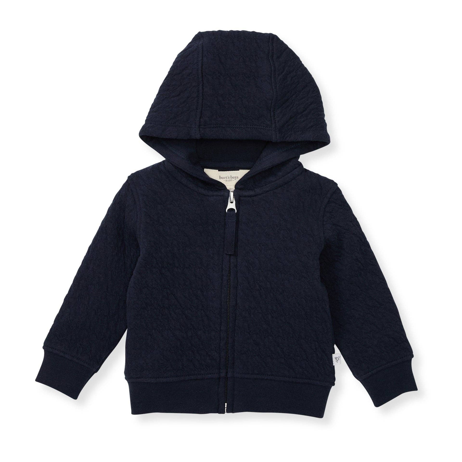 Burt's Bees Organic Cotton Quilted Bee Baby Jacket - Midnight