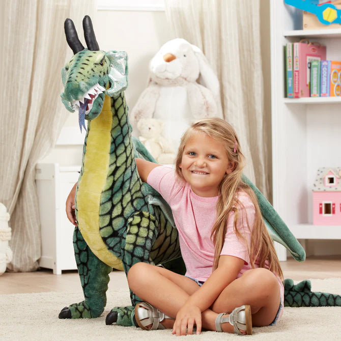 Melissa & Doug Winged Dragon Giant Stuffed Animal