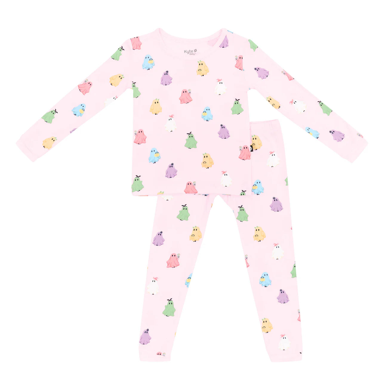 Kyte Baby Long Sleeve Pajamas in Pastel Ghost