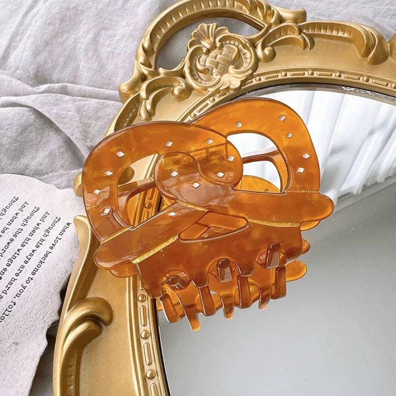 Pretzel Hair Claw Clip