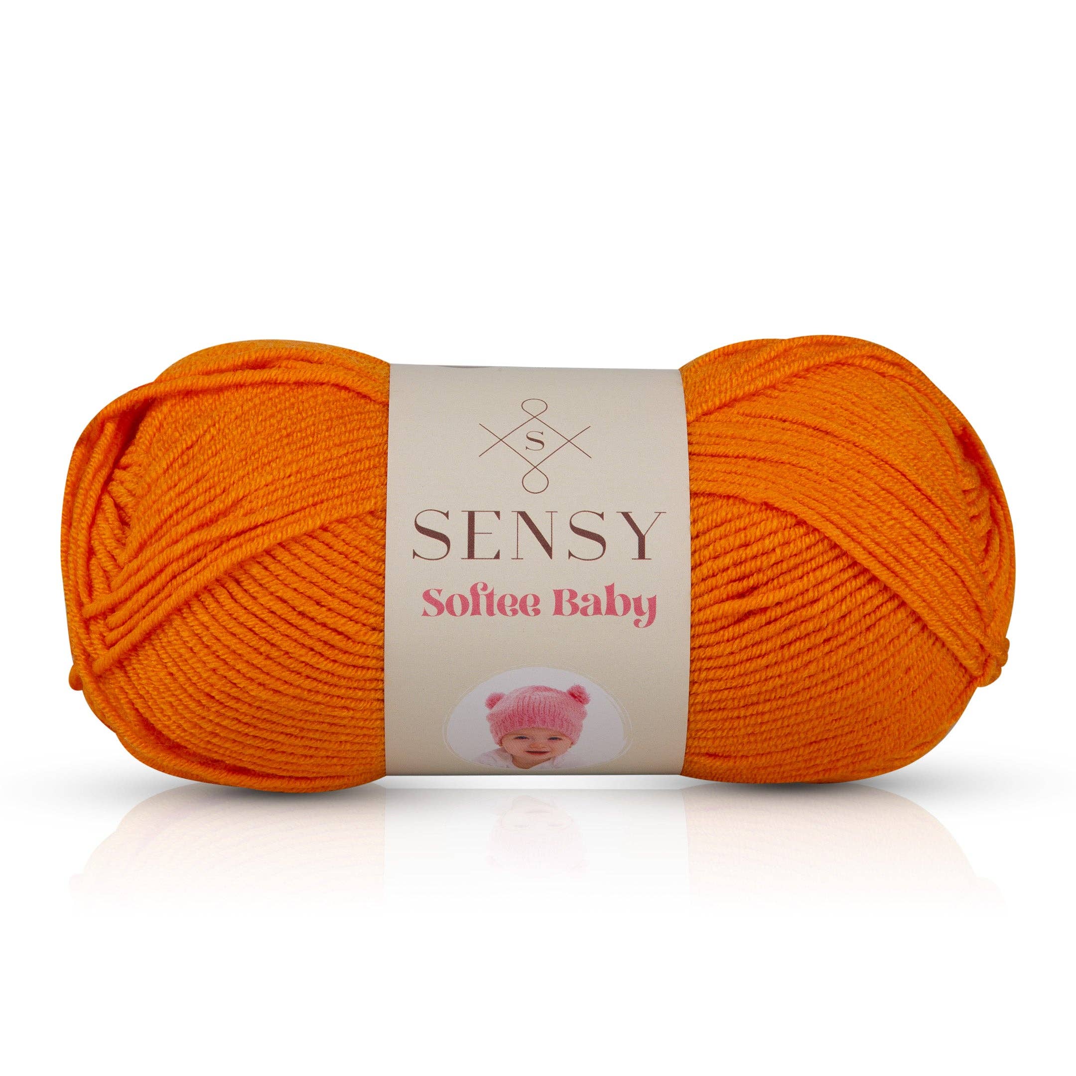 Sensy Softee Baby Yarn, 3.5 oz, 275 Yards, Gauge 3 Light
