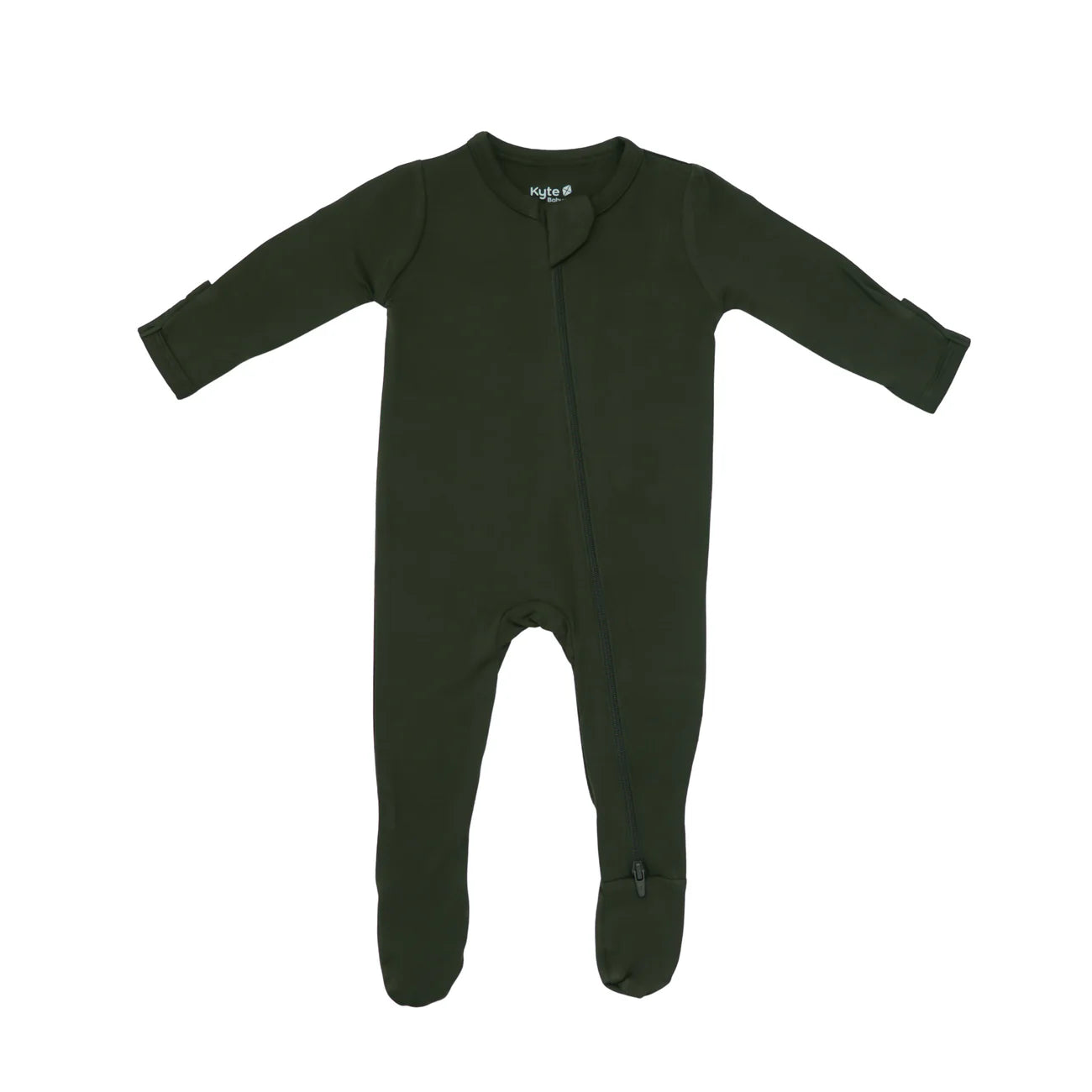 Kyte Baby Zippered Footie in Fir