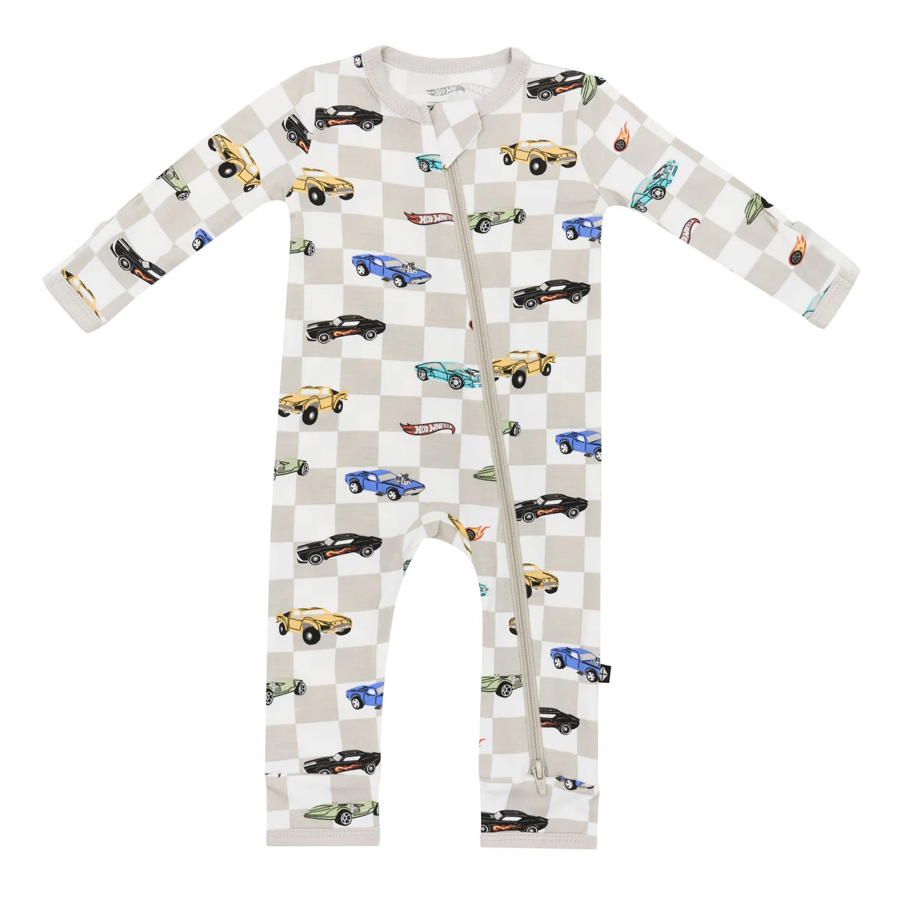Kyte Baby Zippered Romper in Fast and Fierce