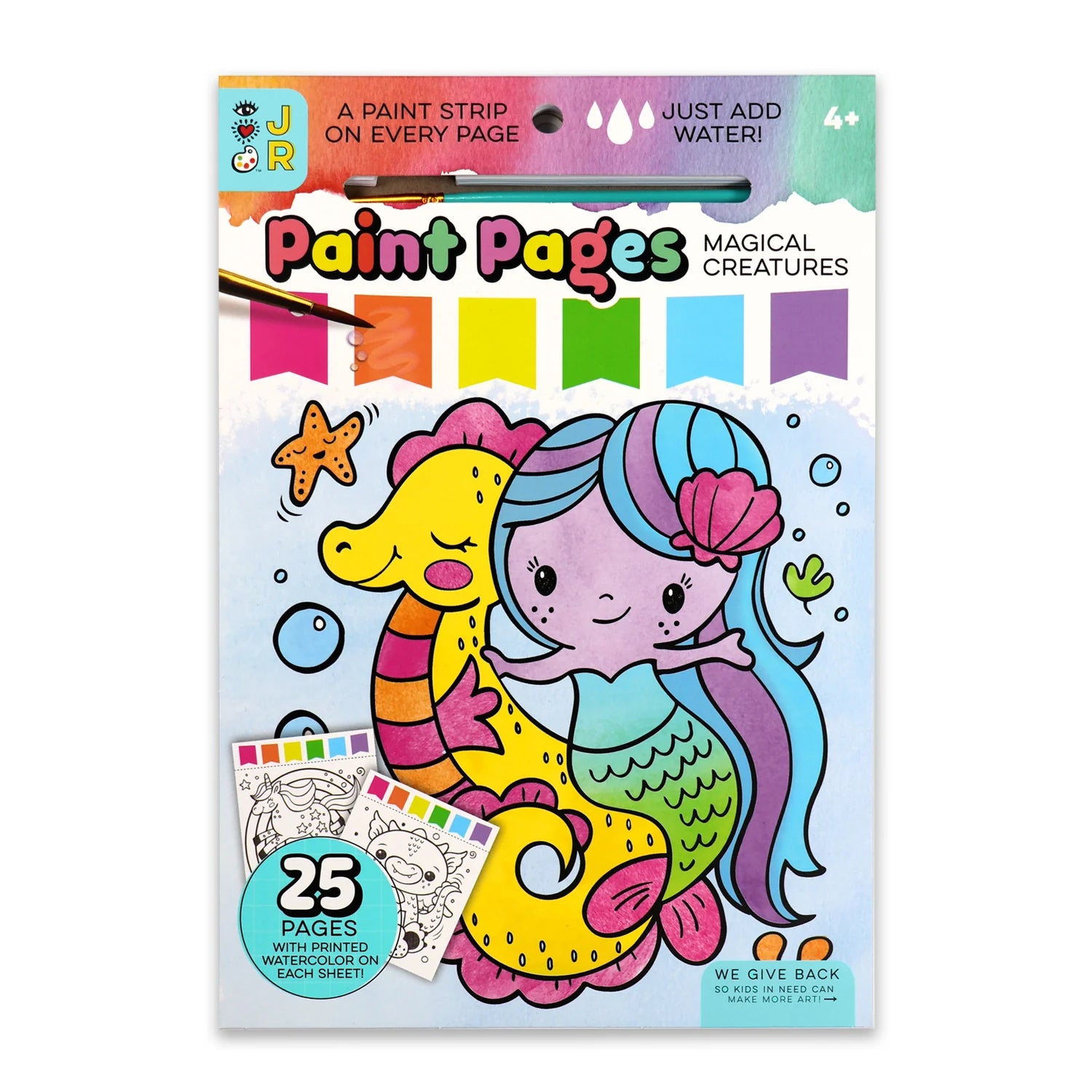 iHeartArt Jr Paint Pages- Magical Creatures