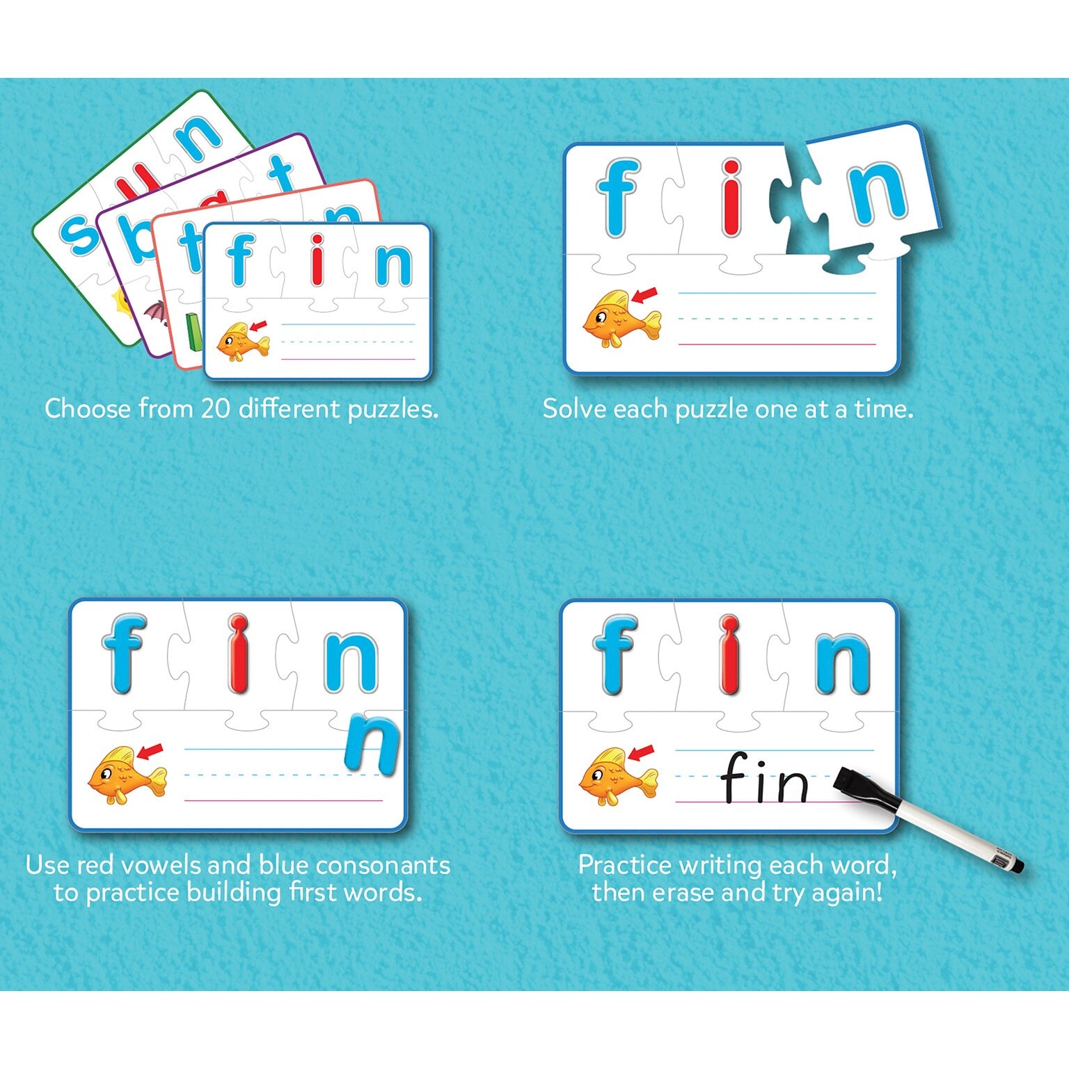 First Words Learning Puzzles