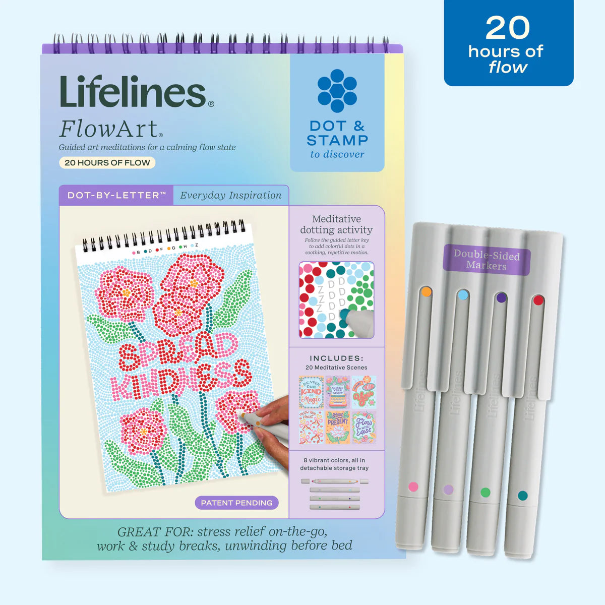 Lifelines FlowArt®: Dot-By-Letter, Everyday Inspiration