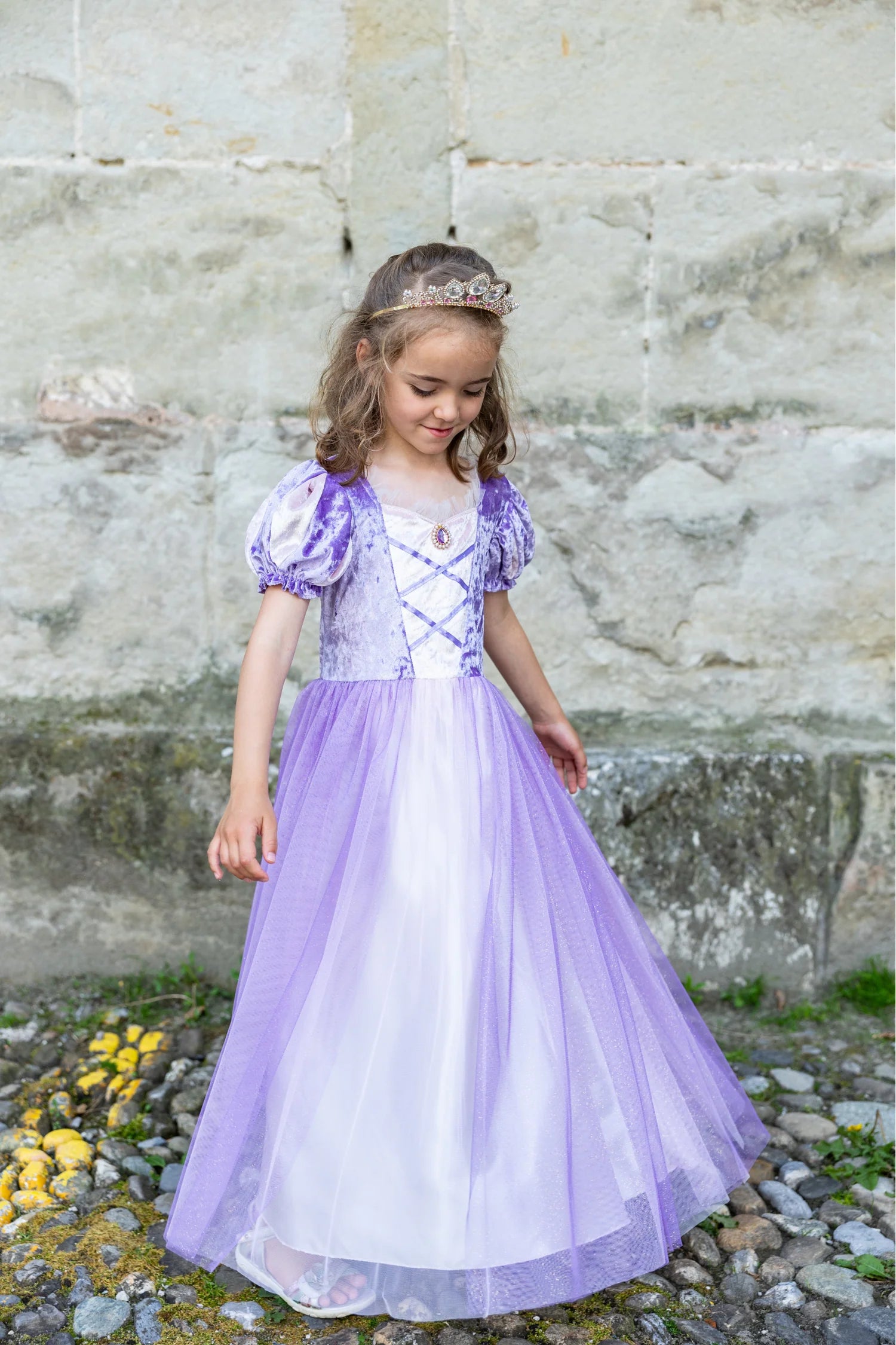 Velvety Soft Once Upon a Tower Rapunzel Princess Dress