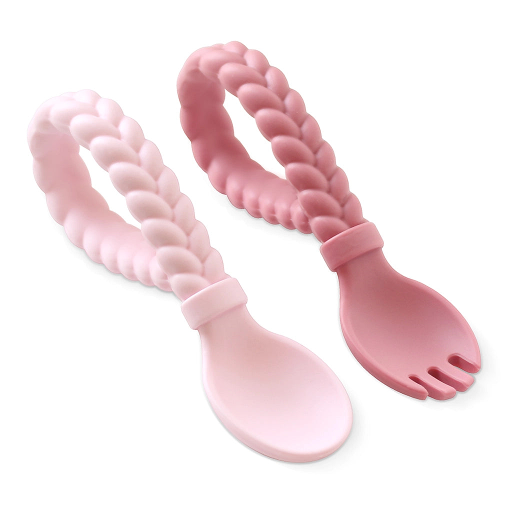 Itzy Ritzy Sweetie Spoons Spoon + Fork Set