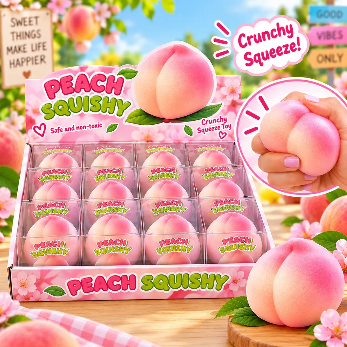 Crunchy Peach Squishy