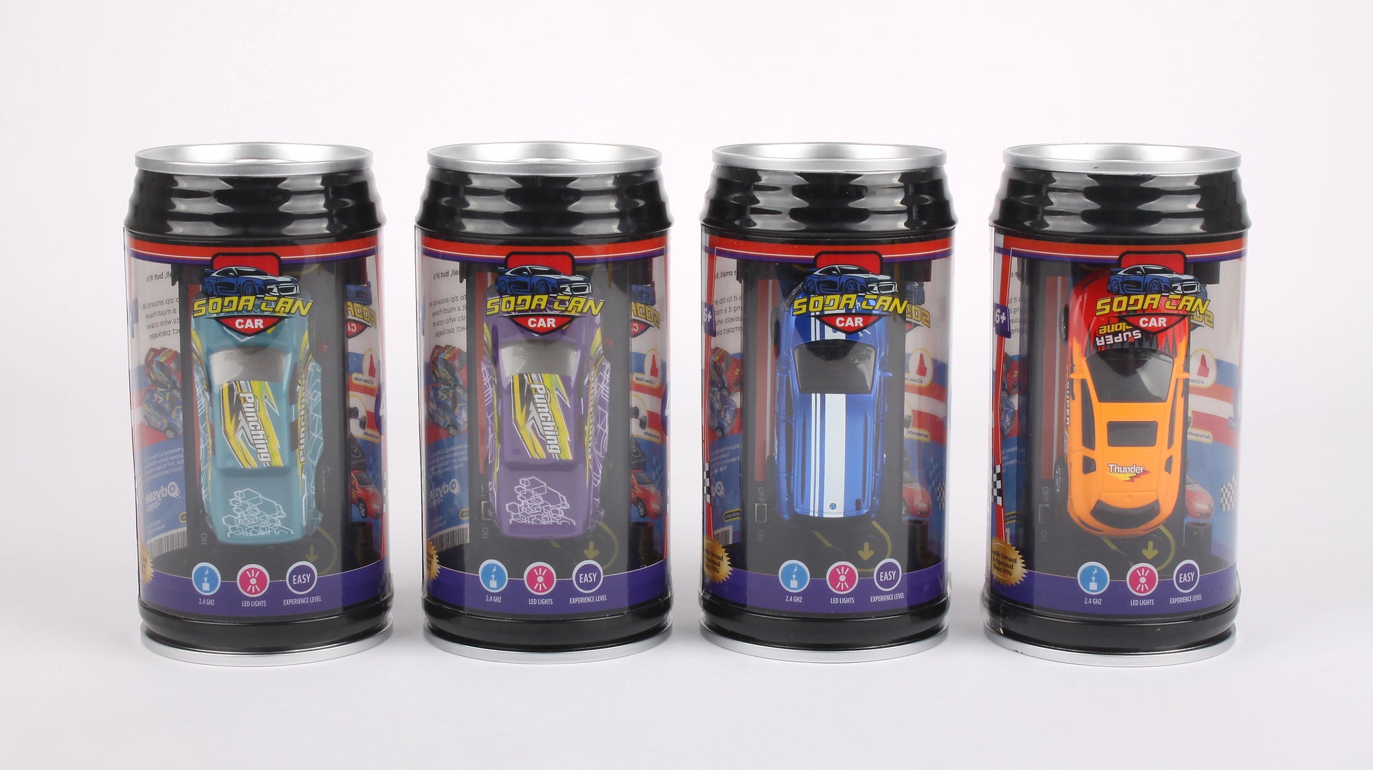 Soda Can Car Rc – Mini Remote Control Car W/ Pdq Shelf Tray