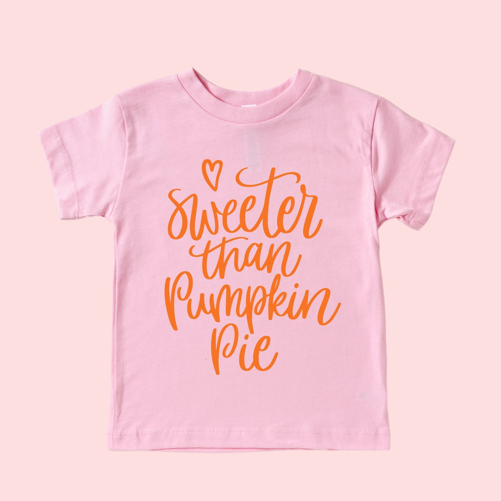 Sweeter Than Pumpkin Pie Thanksgiving Kids Shirt