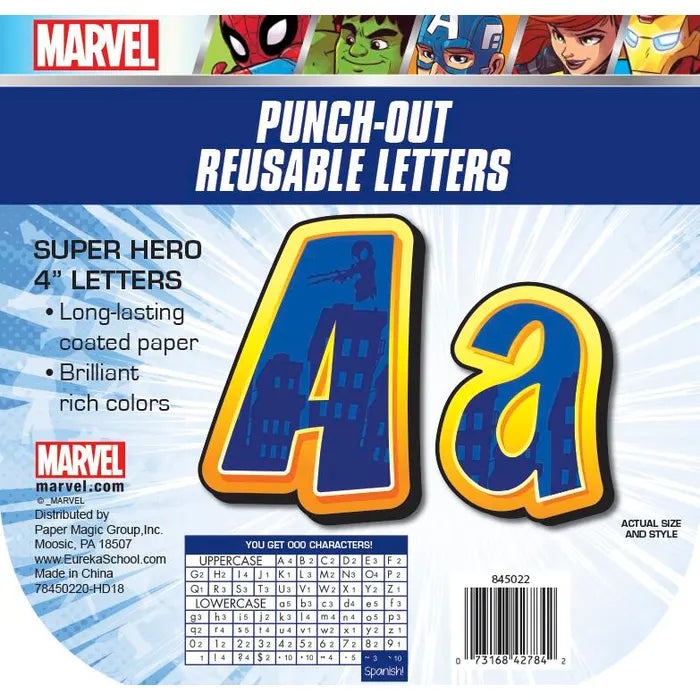 Marvel Superhero Adventure Letters