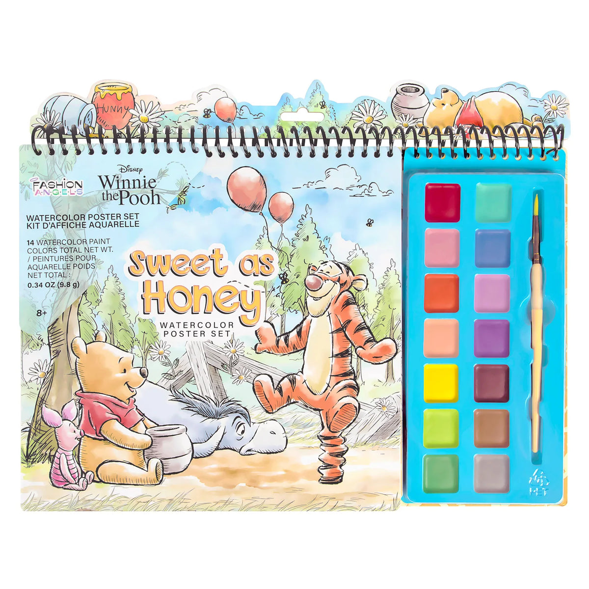 Winnie The Pooh Watercolor Poster Set