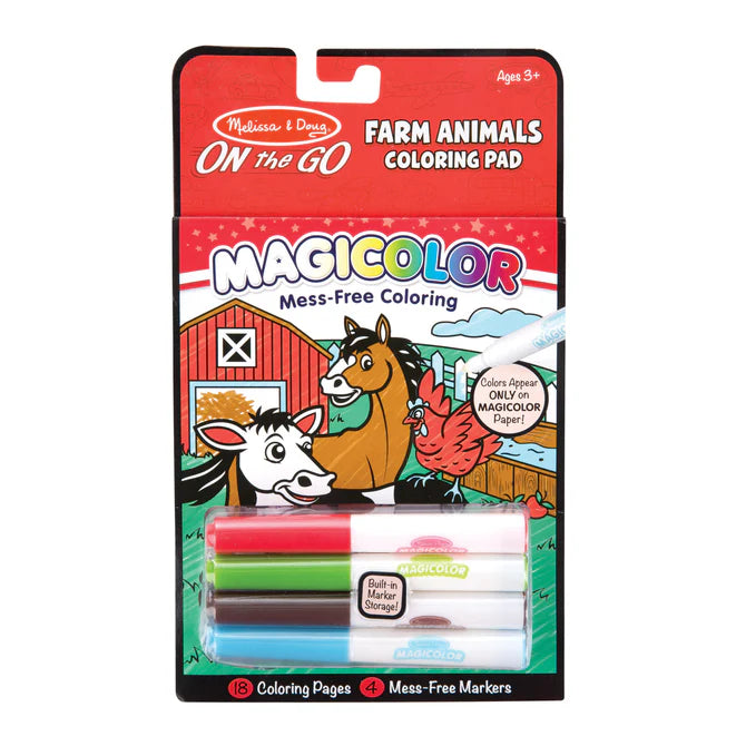 Melissa & Doug Magicolor Coloring Pad - Farm Animals