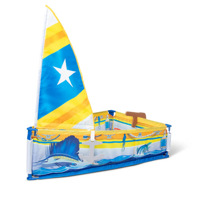 Melissa & Doug Let's Explore Sailboat Playset
