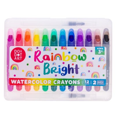 Do-A-Dot Art Rainbow Bright Watercolor Crayons