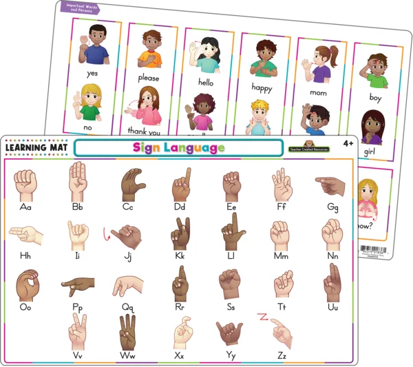 Sign Language Learning Mat