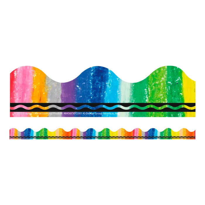 Crayola Rainbow Border