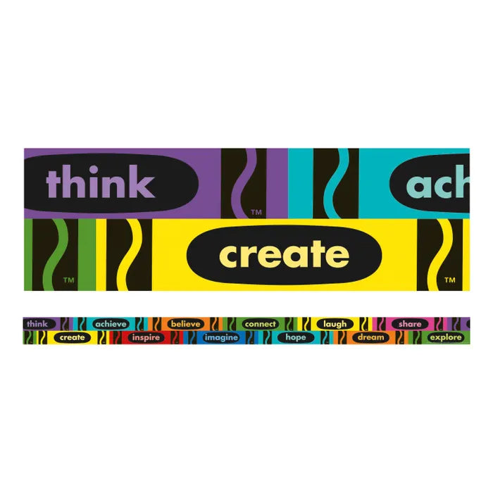 Crayola Inspirational Border