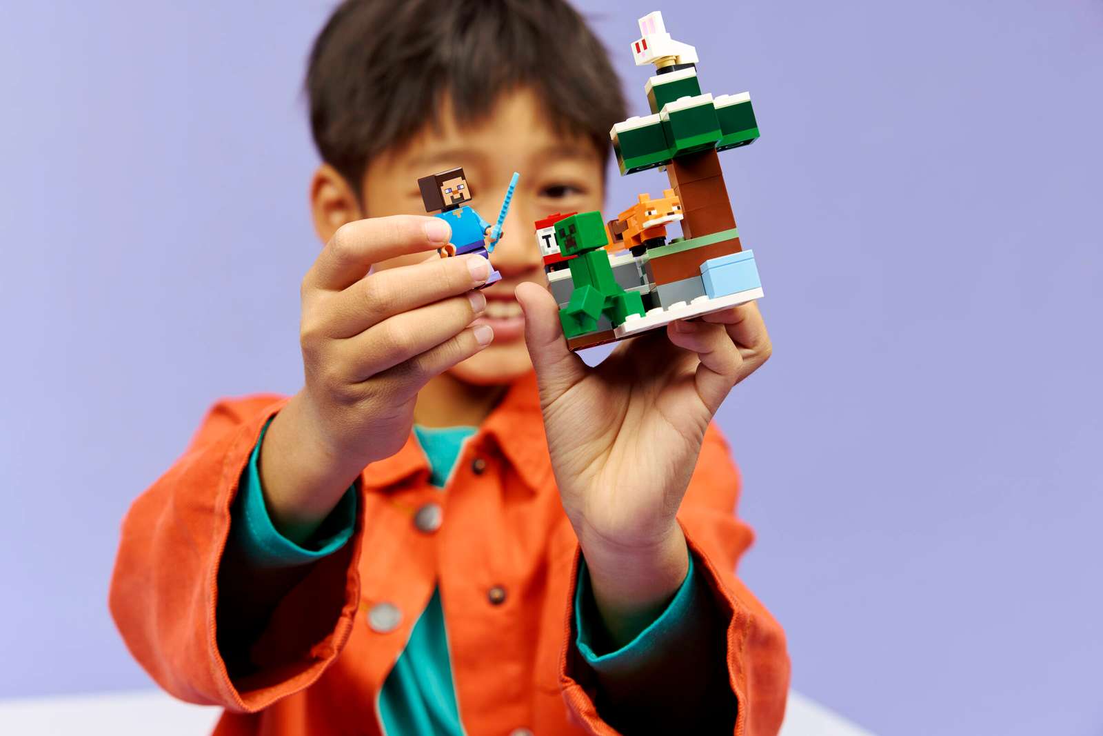 LEGO Minecraft Steve's Taiga Adventure