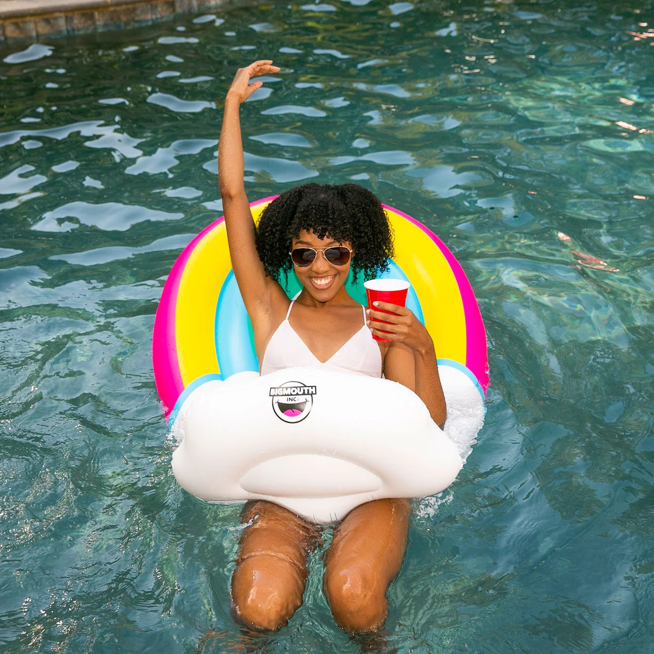 Rainbow Saddle Seat Float