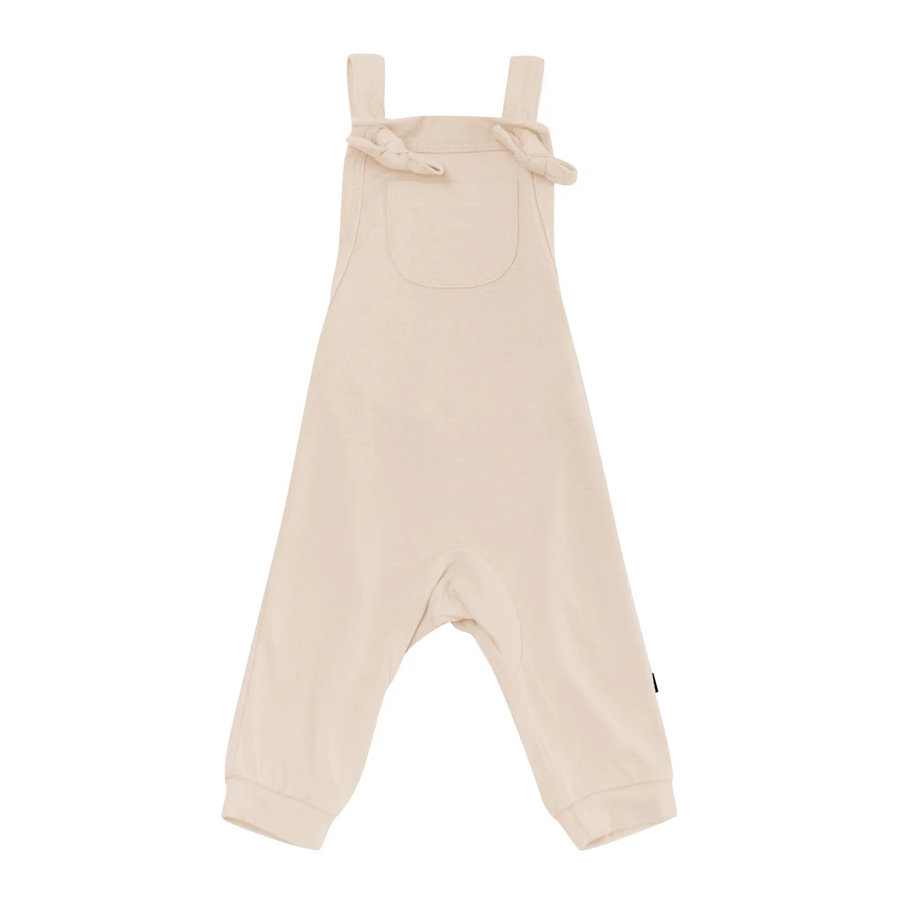 Kyte Baby Bamboo Jersey Overall in Bisque