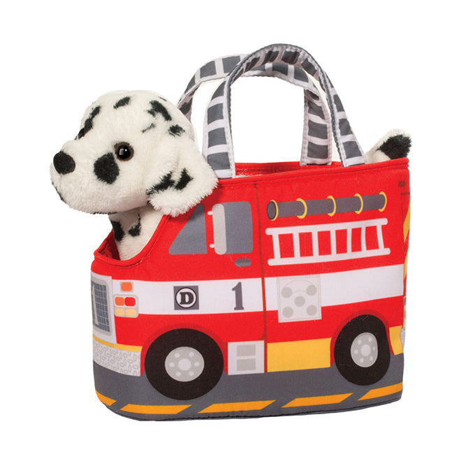 Fire Truck Pet Sak with Dalmation