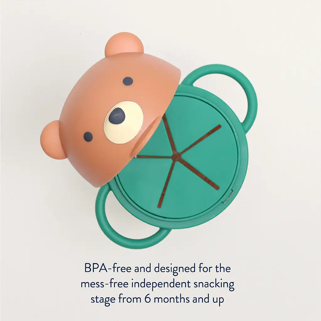 Itzy Snack Pal Bear Snack Cup