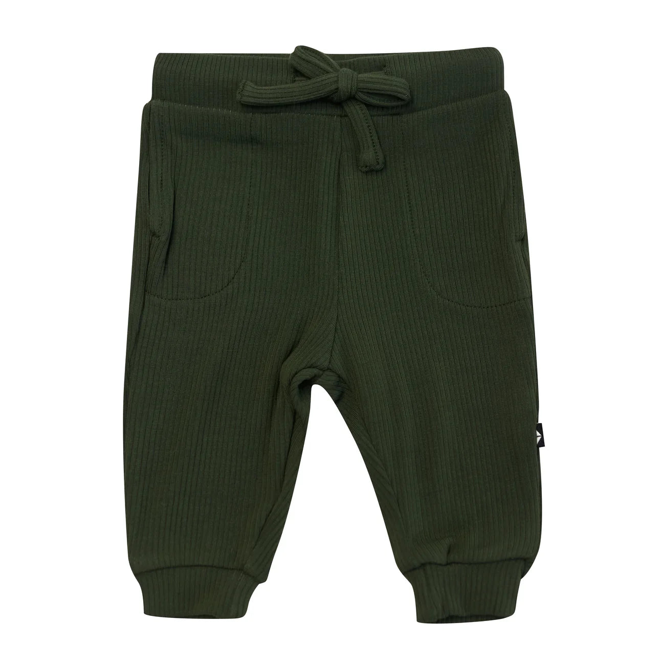 Kyte Baby Ribbed Jogger Pant in Fir