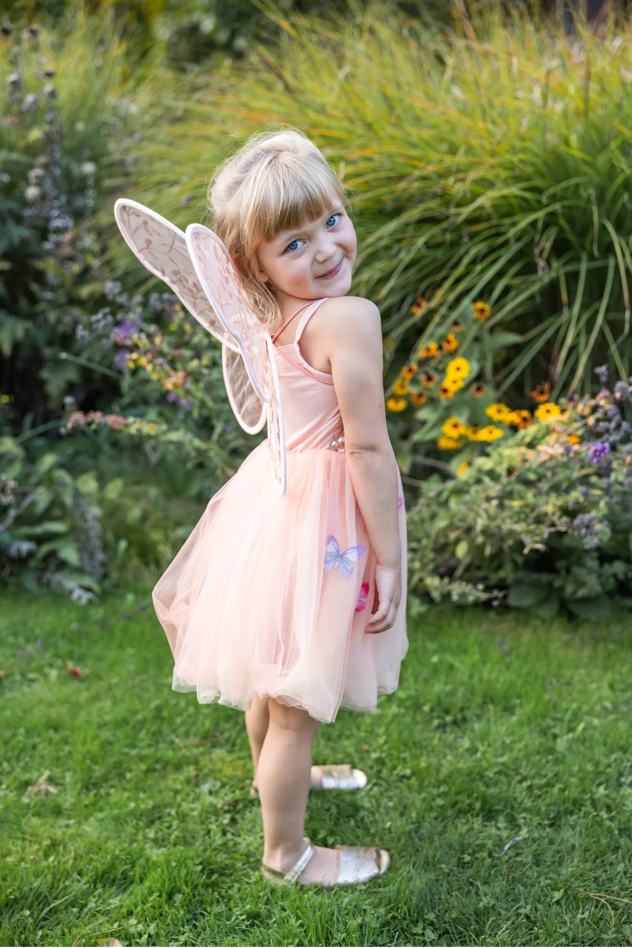 Peach Butterfly Bliss Wings