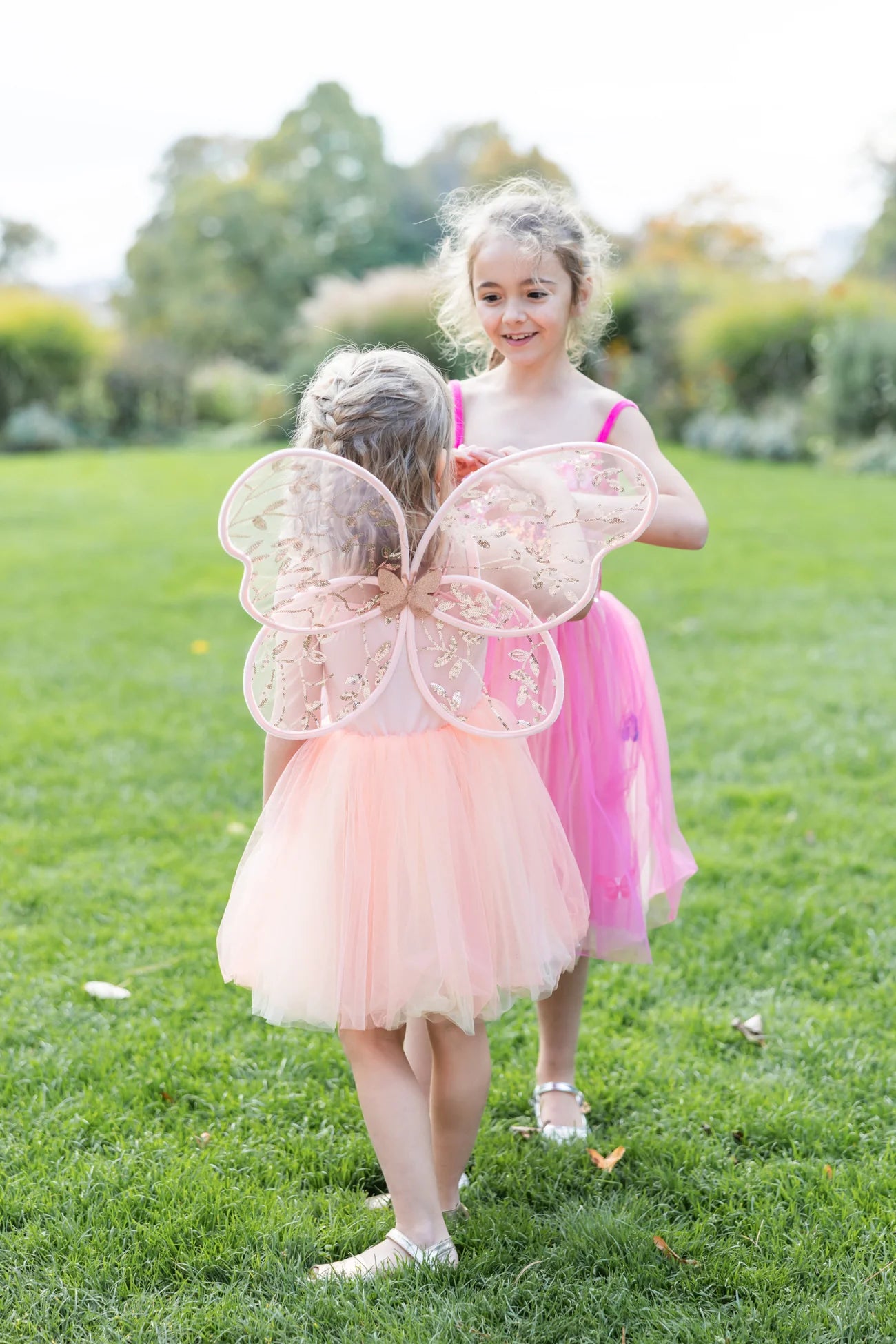 Peach Butterfly Bliss Wings