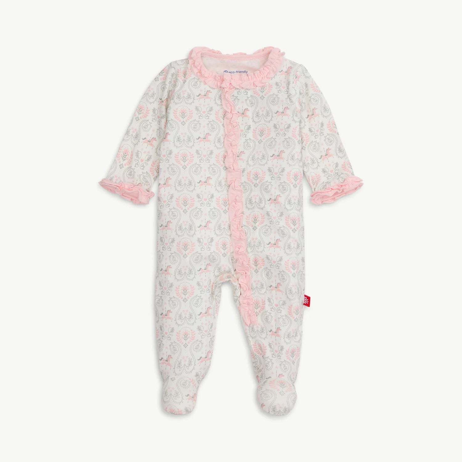 Magnetic Me Carousel Modal Magnetic Footie with Ruffles