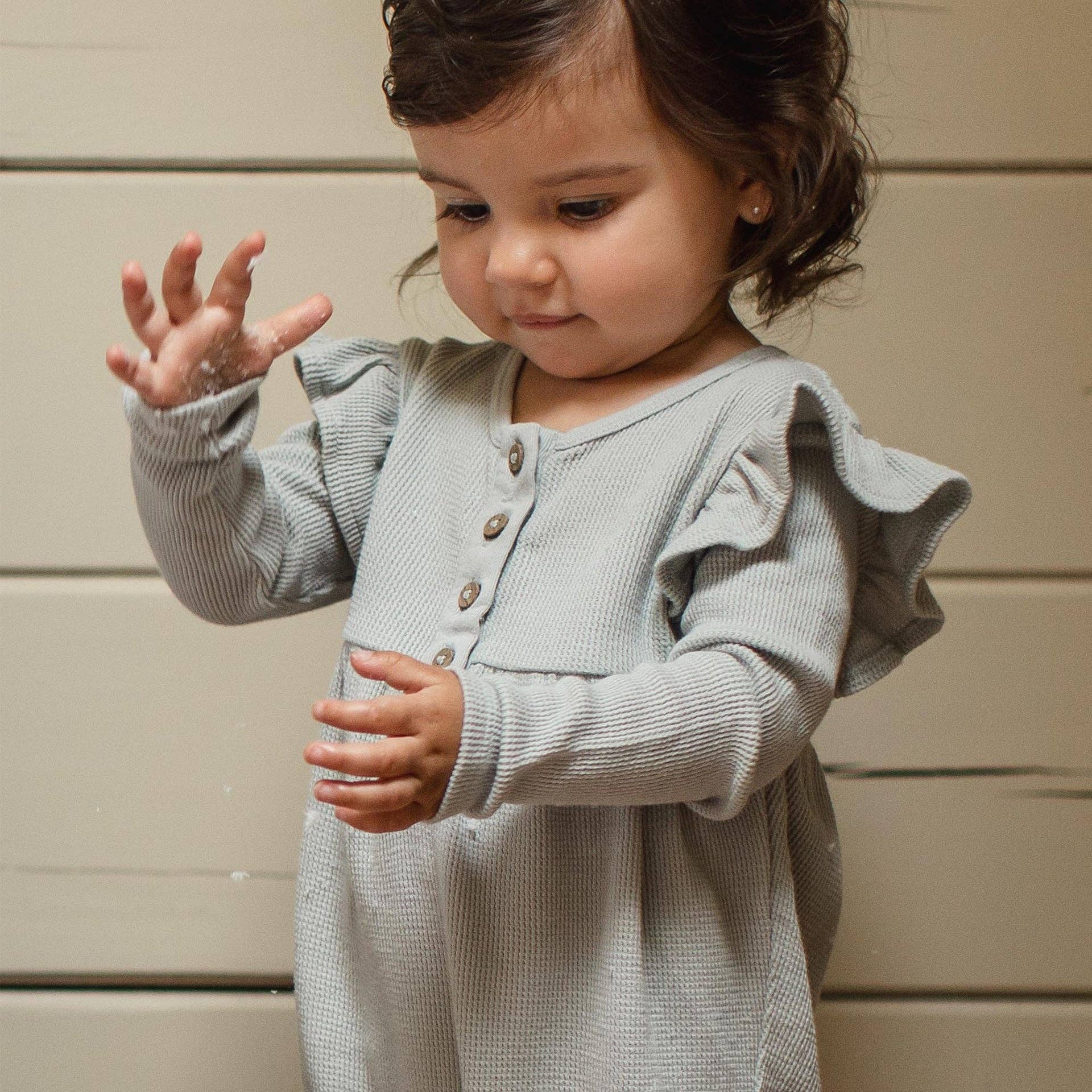 Burt's Bees Organic Cotton Baby Thermal Jumpsuit