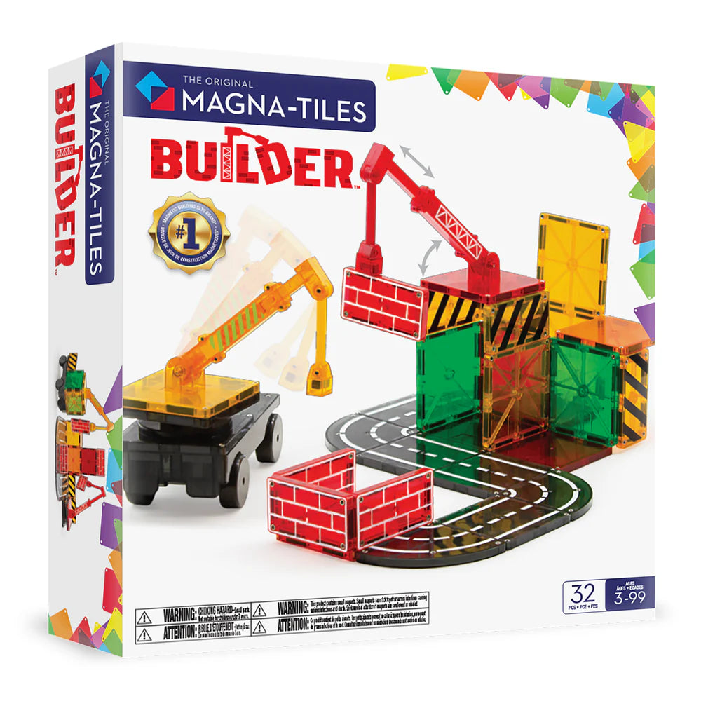 Magna-Tiles Builder 32-Piece Set