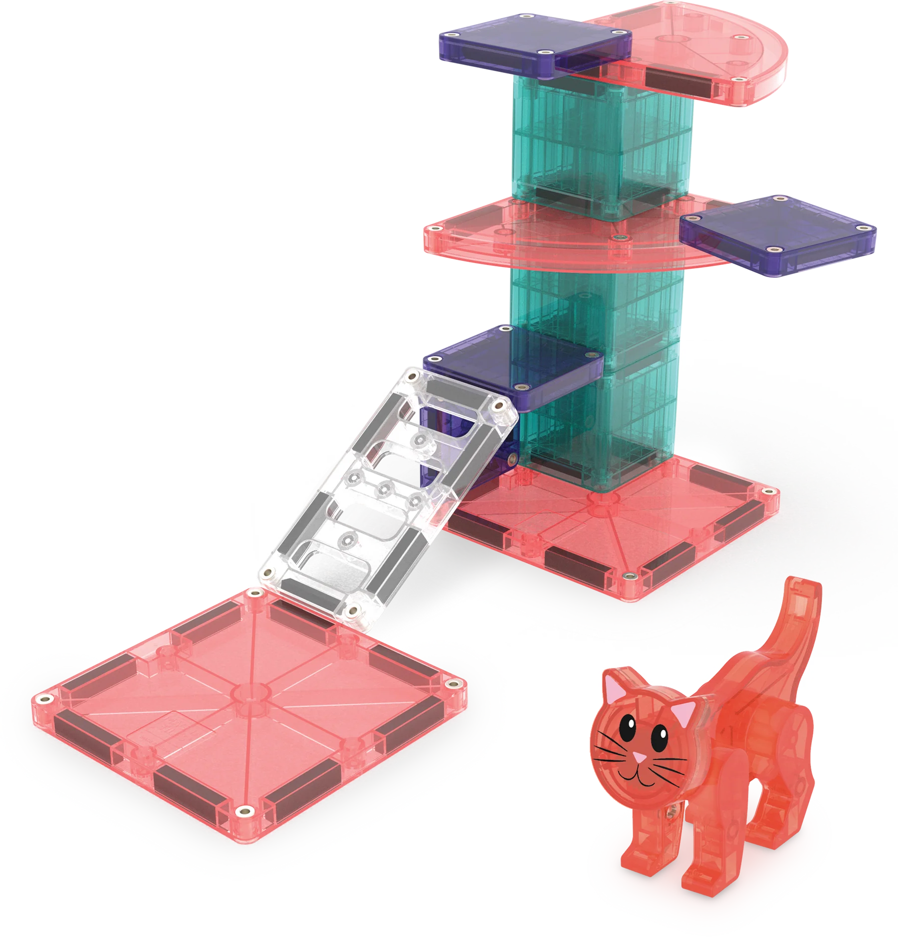 Magna-Tiles Cat Tree 13 Piece Set