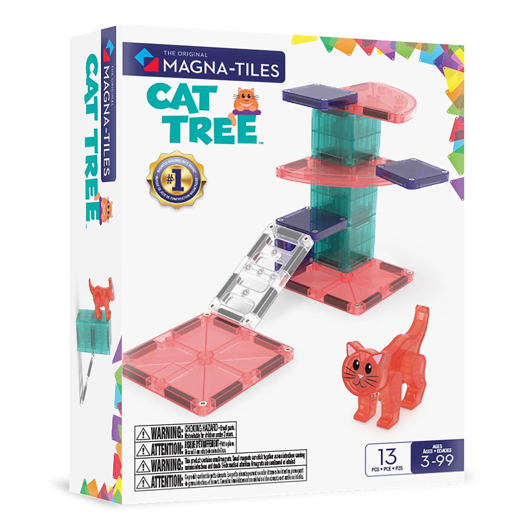 Magna-Tiles Cat Tree 13 Piece Set