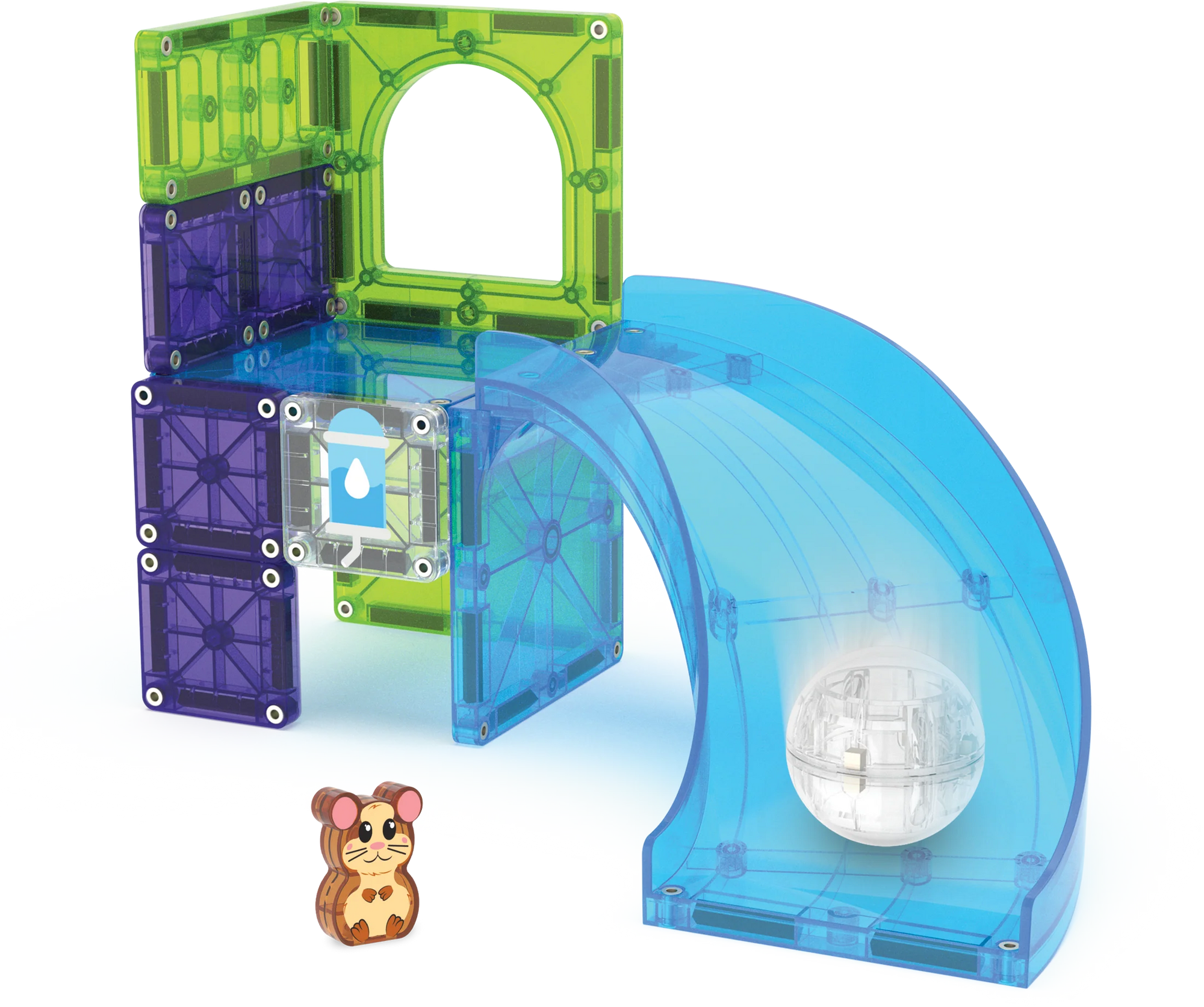 Magna-Tiles Hamster Ball 13 Piece Set