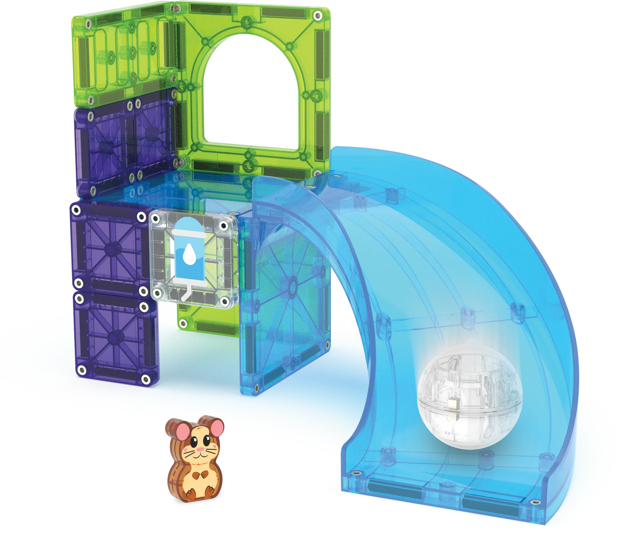 Magna-Tiles Hamster Ball 13 Piece Set