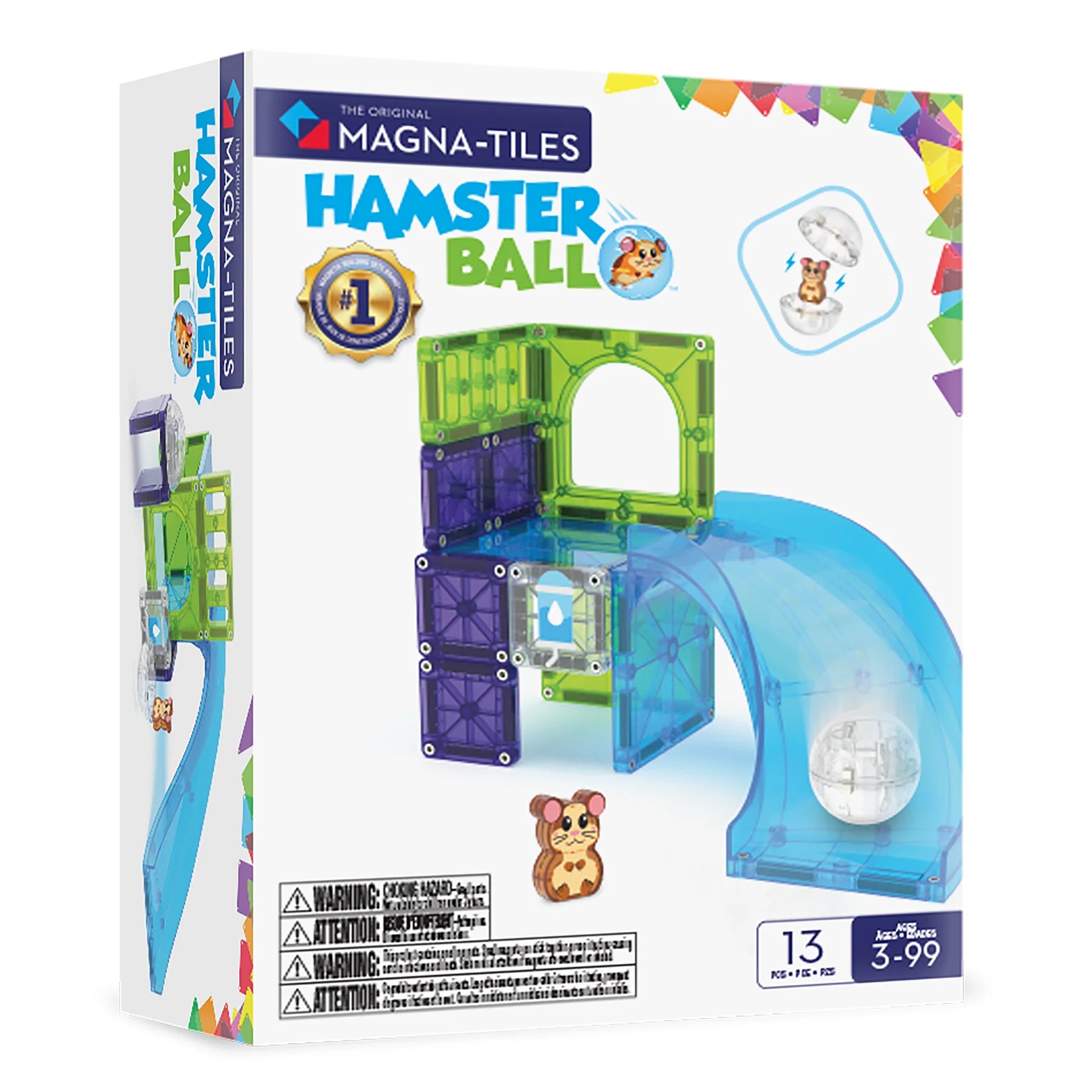 Magna-Tiles Hamster Ball 13 Piece Set