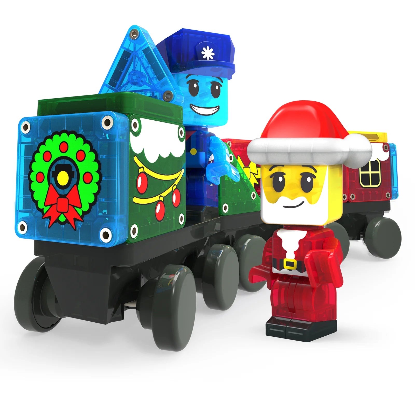 Magna-Tiles microMAGS Advent Calendar 34-Piece Set