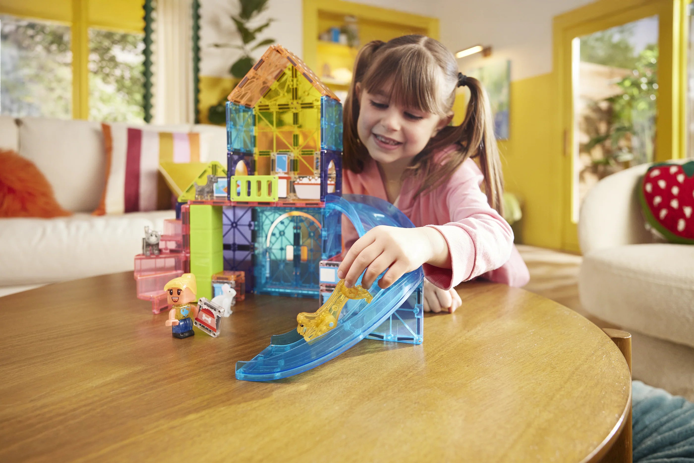 Magna-Tiles Pet Playhouse 50 Piece Set
