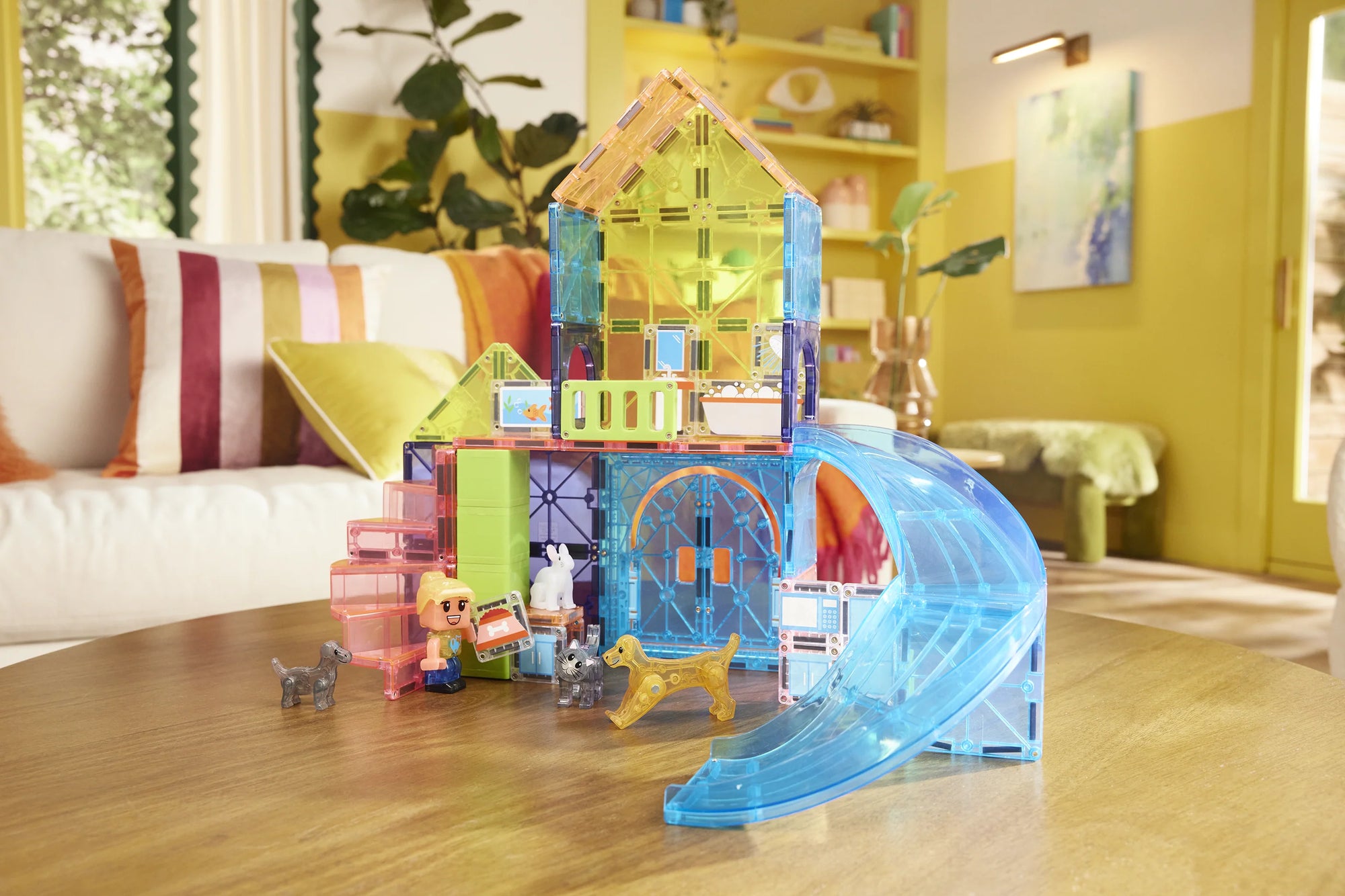 Magna-Tiles Pet Playhouse 50 Piece Set