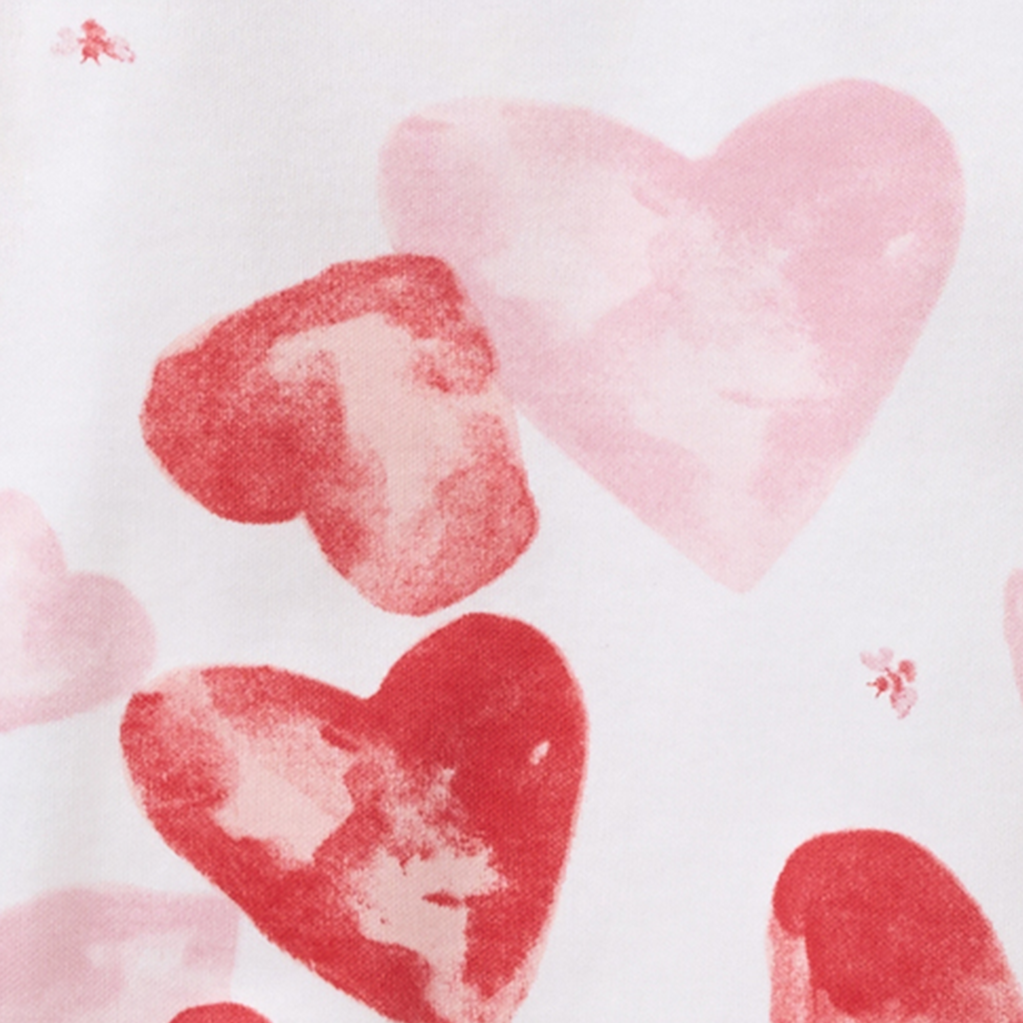 Burt's Bees Organic Cotton I Heart You Zippered Footie