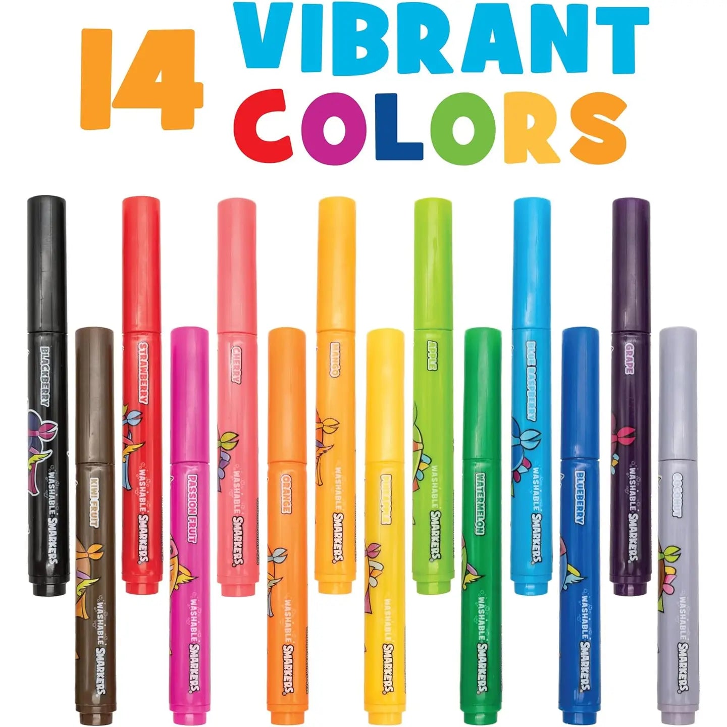 Smarkers - Washable Scented Markers - 14pk
