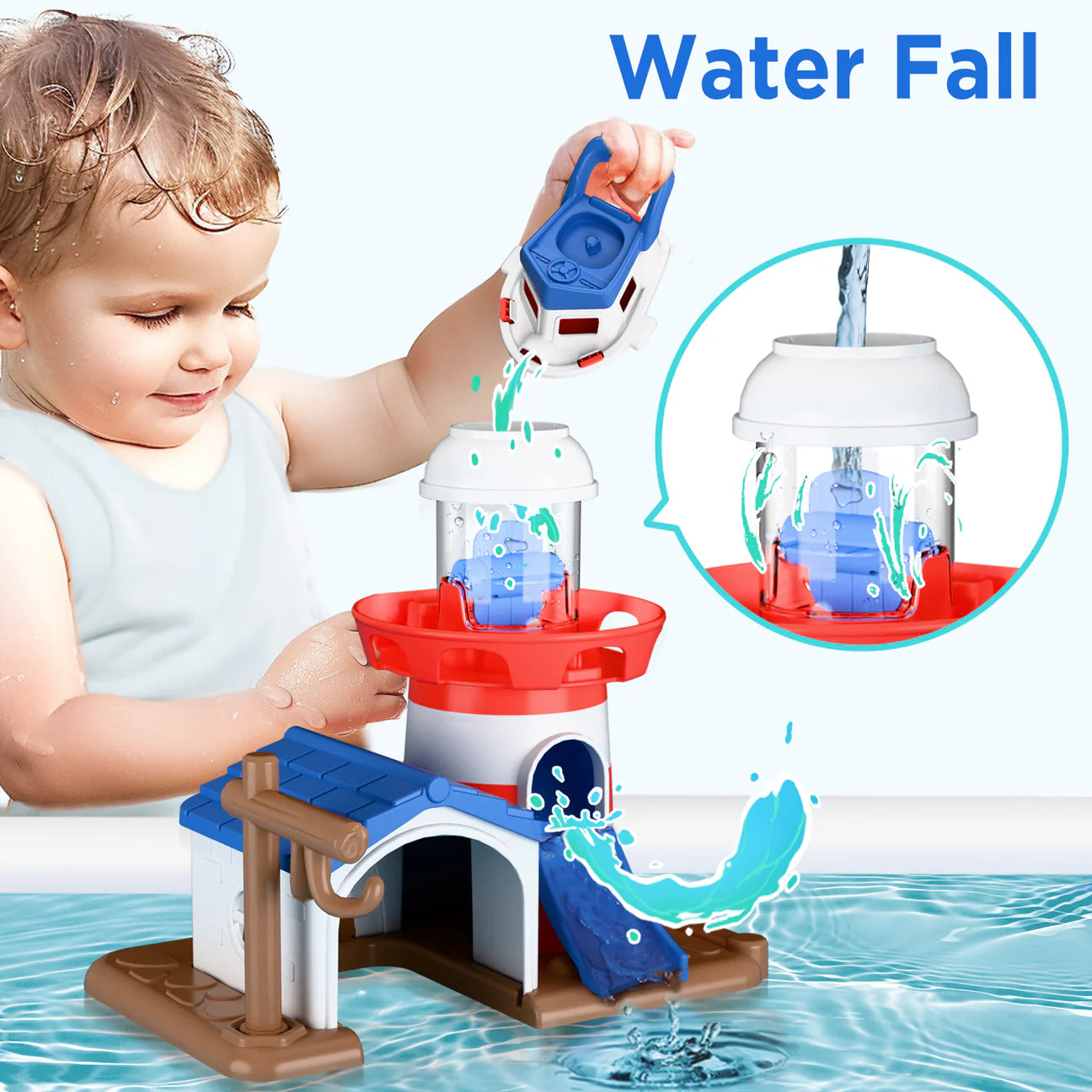 Toddler Lighthouse Bath Toy