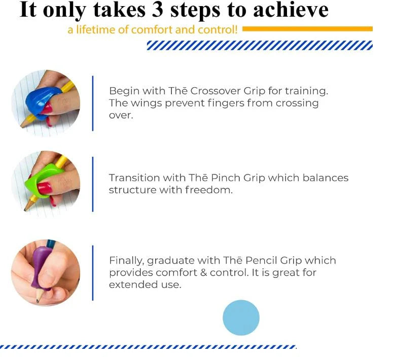 3-Step Pencil Grip Training Kit
