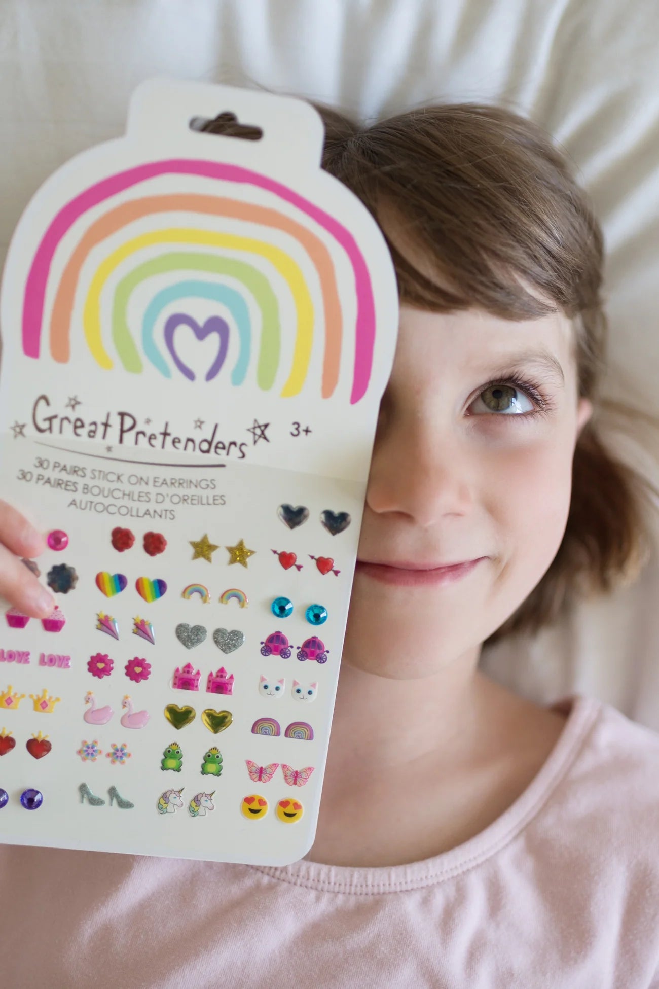 Rainbow Love Stickers Earrings